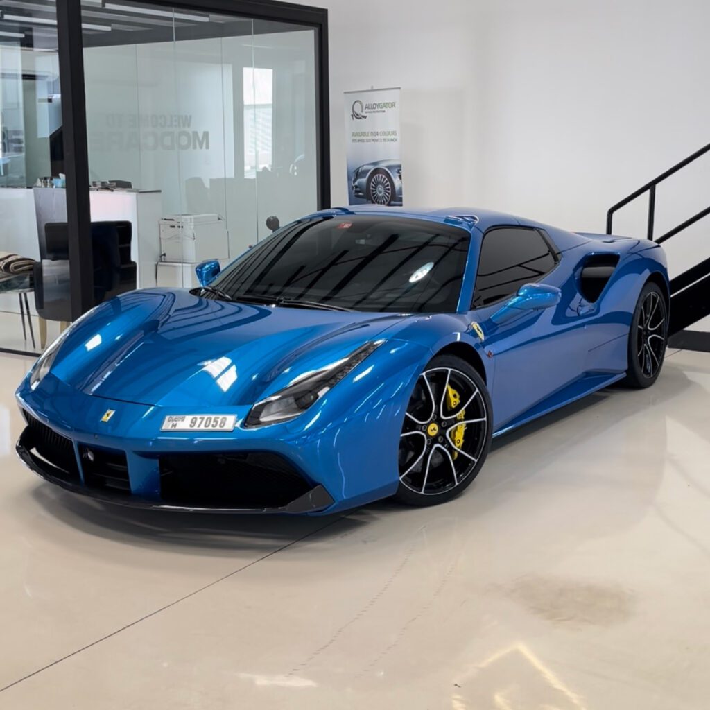 PPF on a Ferrari 488